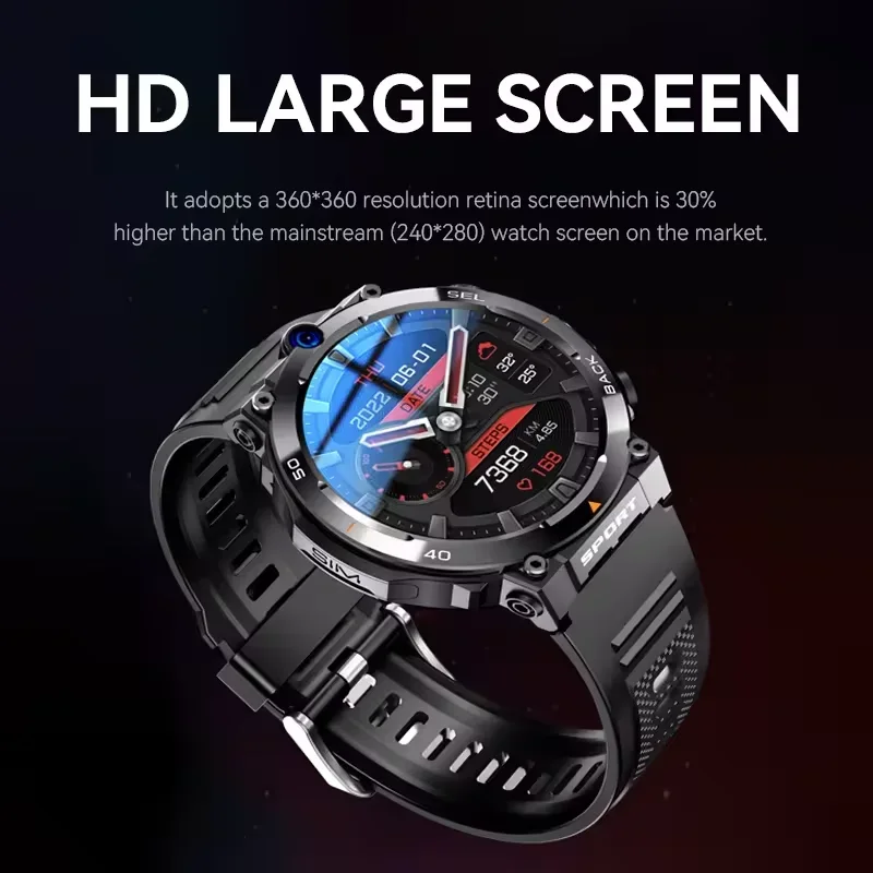 

High Quality Smart Watch with 1.39 Inch Screen BT Call Heart Rate Oxygen Sports Fitness Tracker Watch for Men 2024