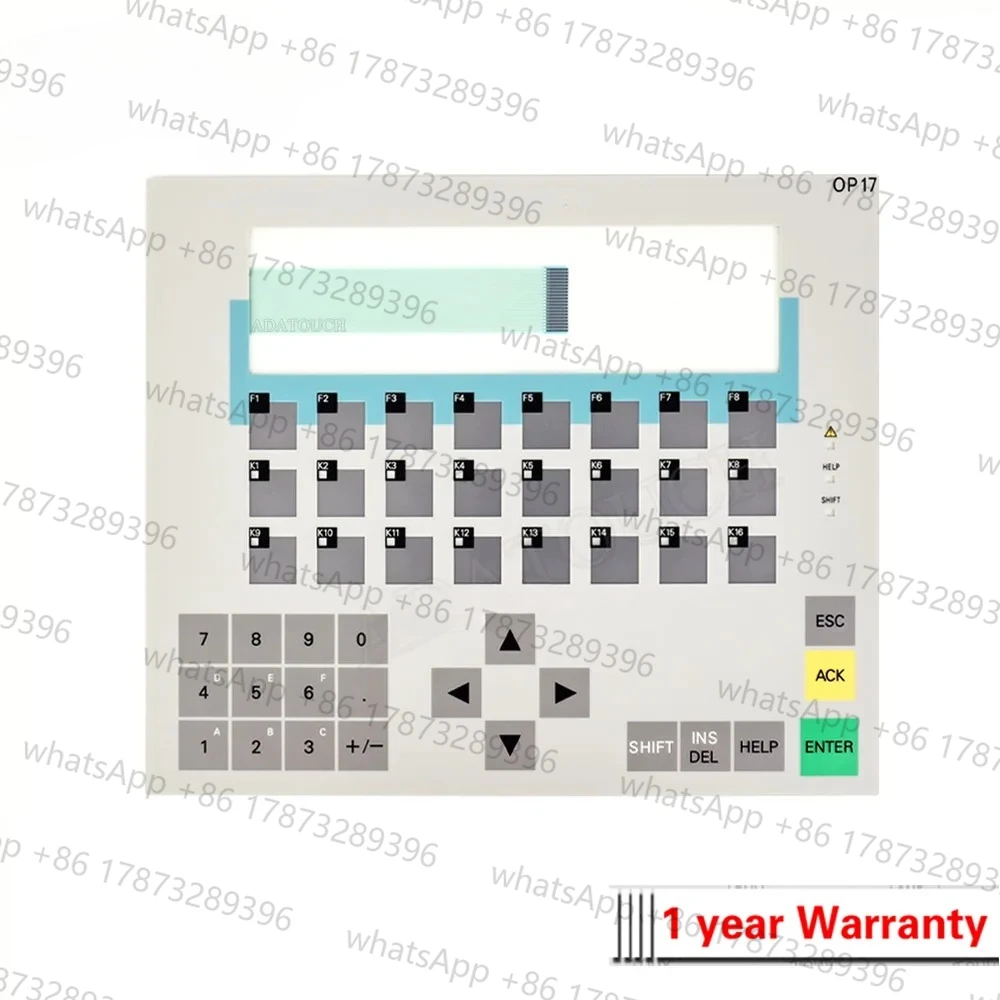 

6AV3617-1JC30-0AX2 OP17\DP-12 Membrane Keypad Switch for 6AV3 617-1JC30-0AX2 OP17\DP-12 Membrane Keyboard