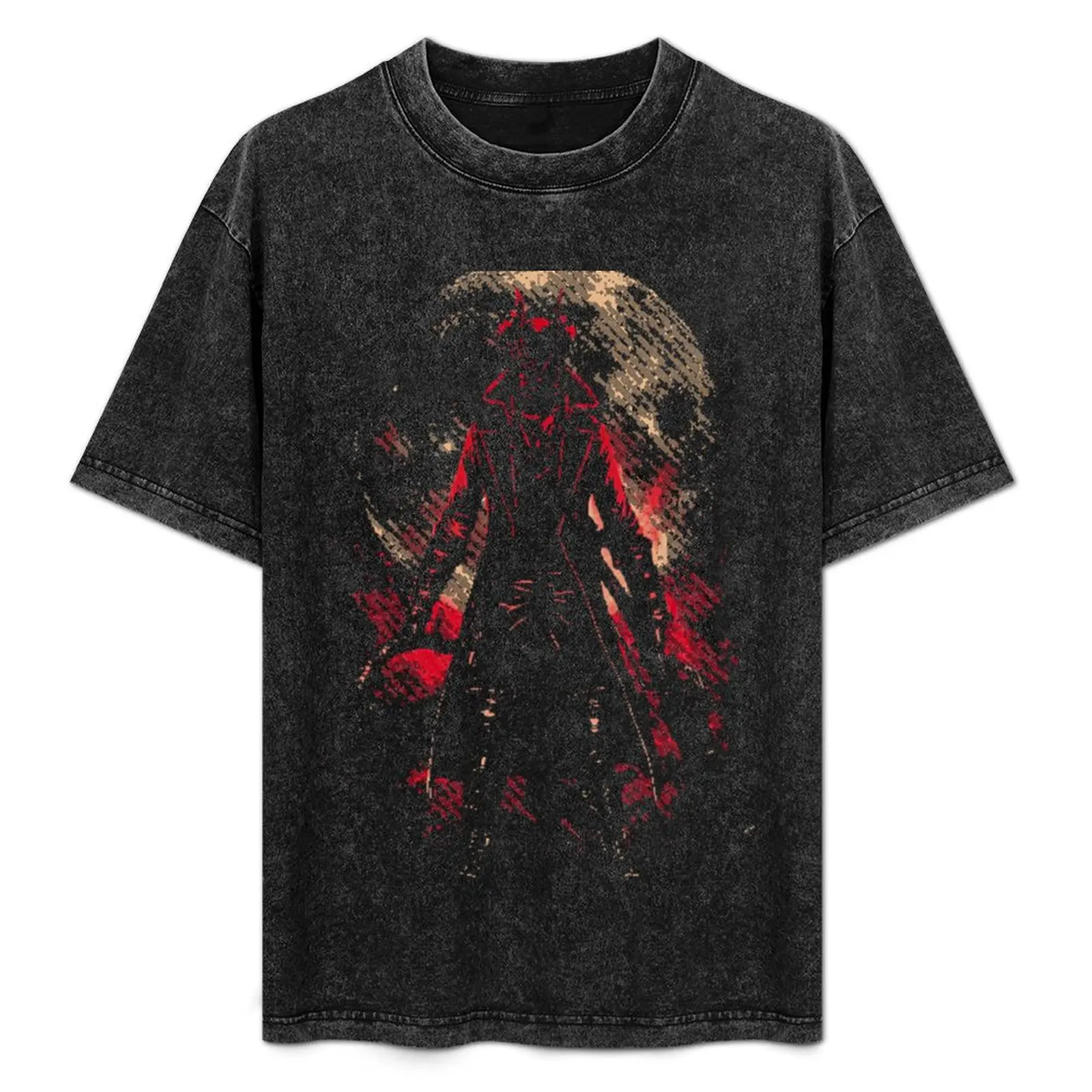 Bloodborne The Hunter T-Shirt Plus Size Gym Sports T-Shirt