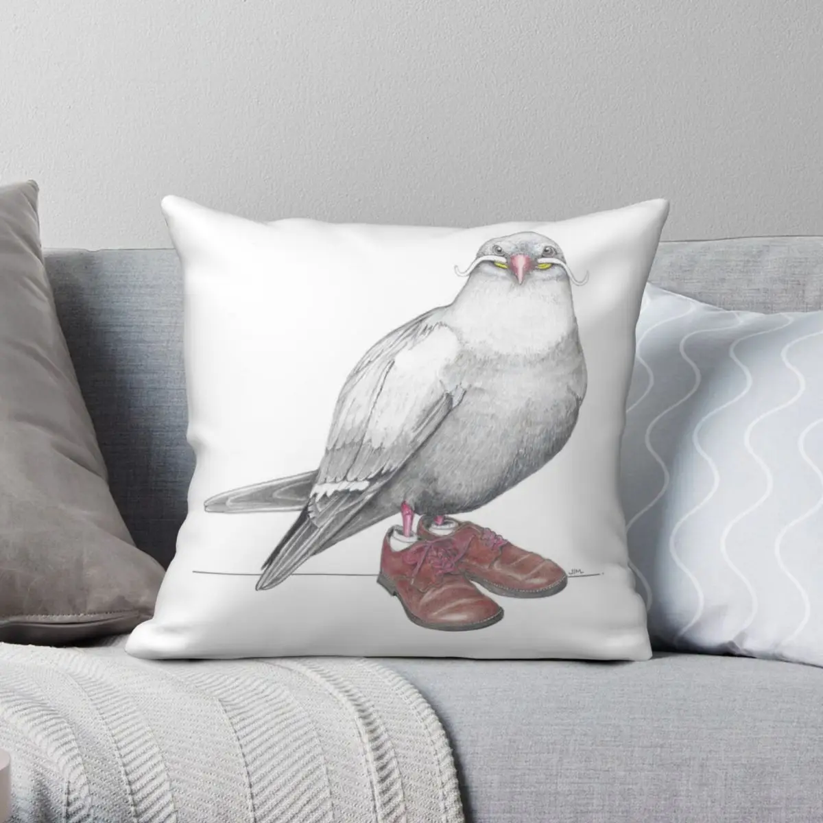 Inca Tern In Derby Shoes Square Pillowcase Polyester Linen Velvet Printed Zip Decor Home Cushion Cover Wholesale 45x45