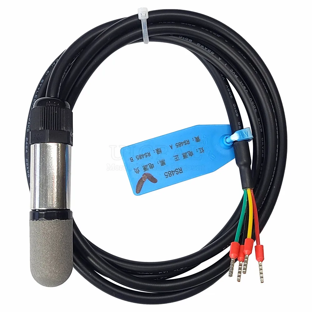 RS485 SHT30 Temperatur-Feuchtigkeitssensor-Sondenkabel für Modbus RTU PE PVC-Metallsonde Hochpräzises Sensormodul 1 m Länge – Detail 14