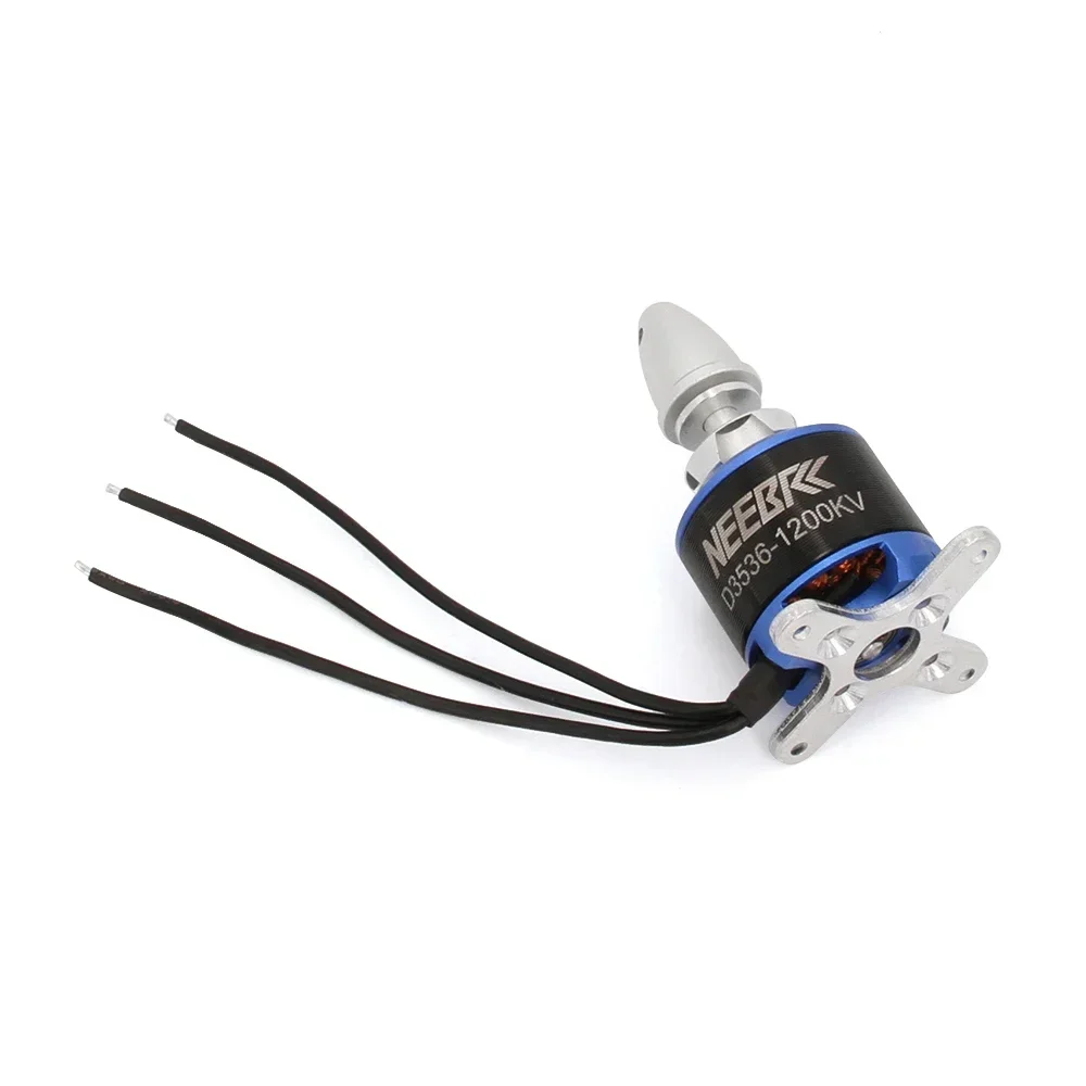 NEEBRC 3536 1200KV 2-4S Motor sin escobillas con controlador de velocidad ESC 50A para RC Dron de carreras con visión en primera persona avión modelo de ala fija piezas de juguete