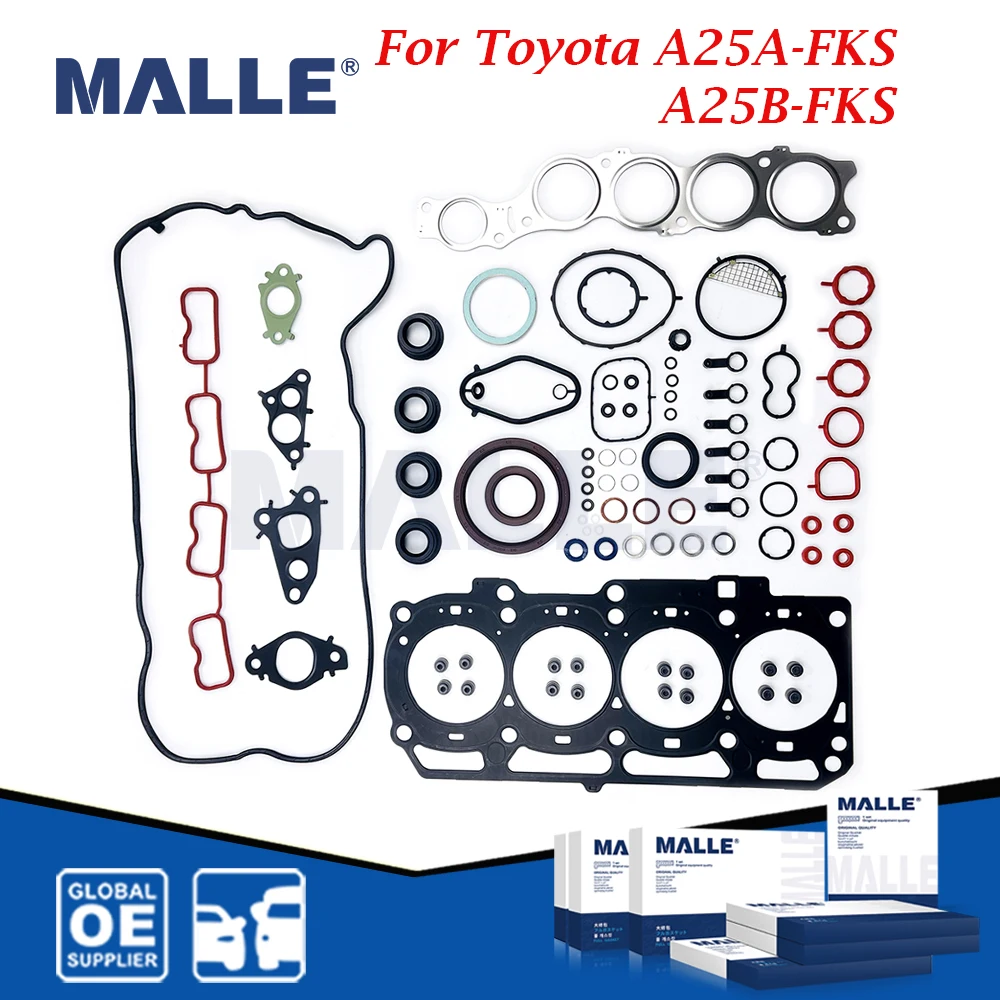 Engine Overhaul Gasket Rebuild Kit For Toyota Camry V7 Lexus ES A25A-FKS A25BFKS Auto Parts Car Accessories 04111-25120 Full Set