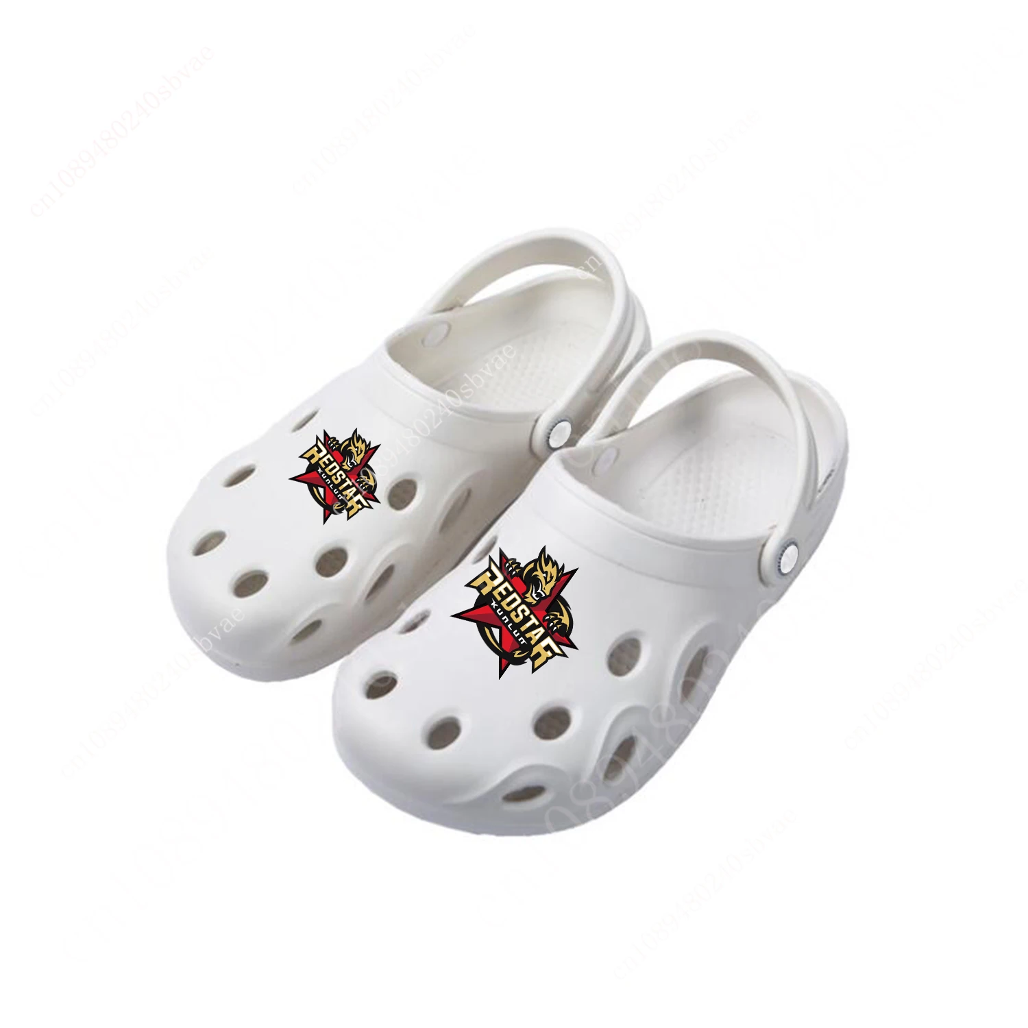 Куньлуньская красная звезда Kunlun Red Star Hockey Custom Clogs Mens Women Teenager Sandals Bespoke Clog Shoe Hole Slippers