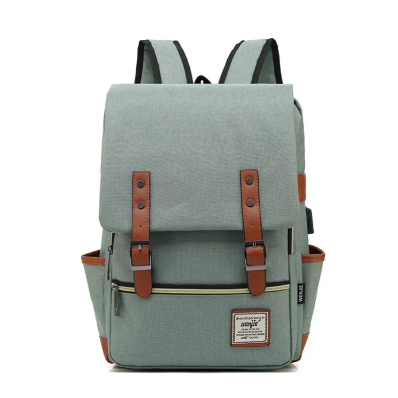 

New Personalized Retro Men and Women Outdoor Canvas Large Travel Backpack Fashion Backpack