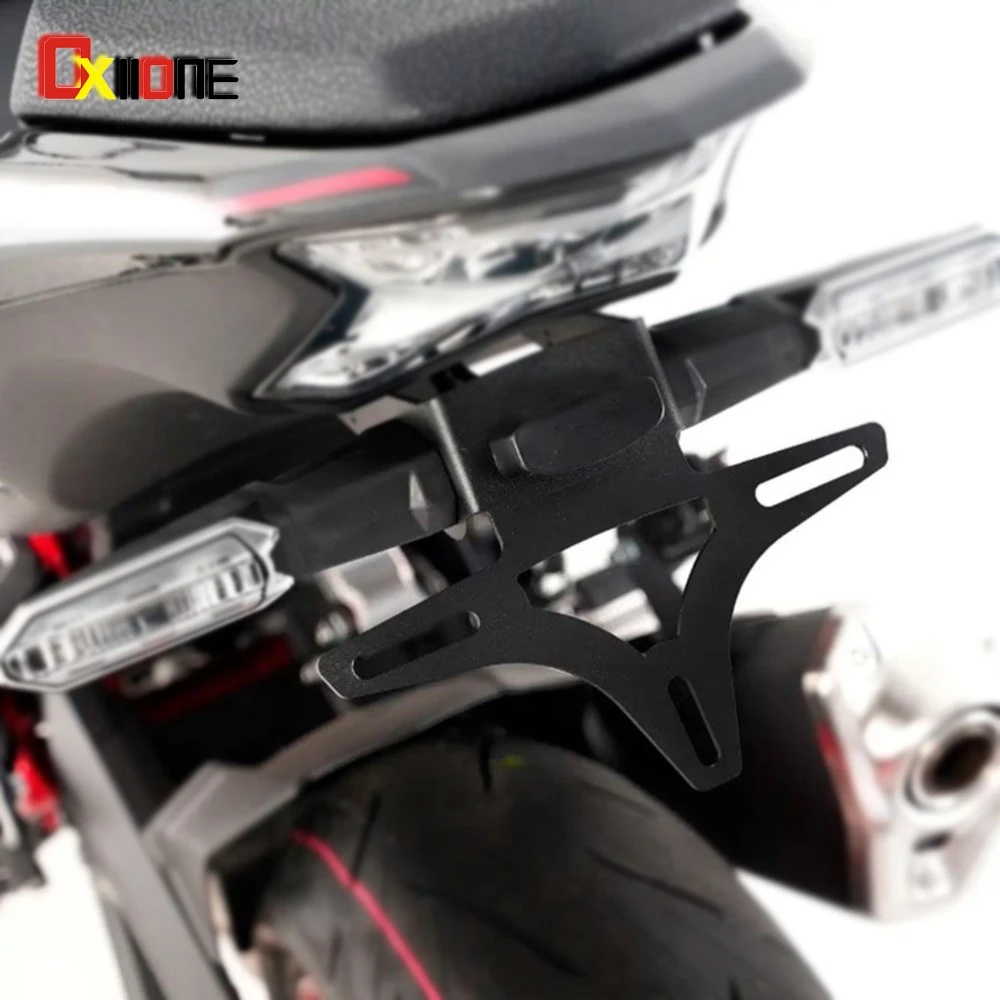 

License Plate Holder LED Light For Kawasaki Z H2 SE Performance 2020-2022-2023-2024-2025-2026 Tail Tidy Fender Eliminator ZH2