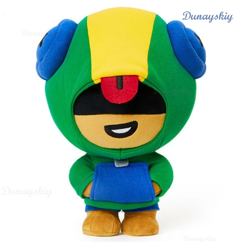 Spike Leon Peluche Brawlers Corvo Shelly Colt Poco El Primo Divertente Cosplay Farcito Carino Peluche Figura Bambini Gioco per bambini Regalo