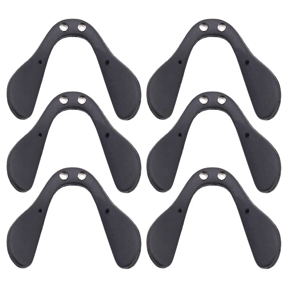 

6Pcs Eyeglass Nose Pads Rubber Comfortable Soft Nose Cushion Anti-Slip Glasses Frame Support Nosepads for Eyeglasses