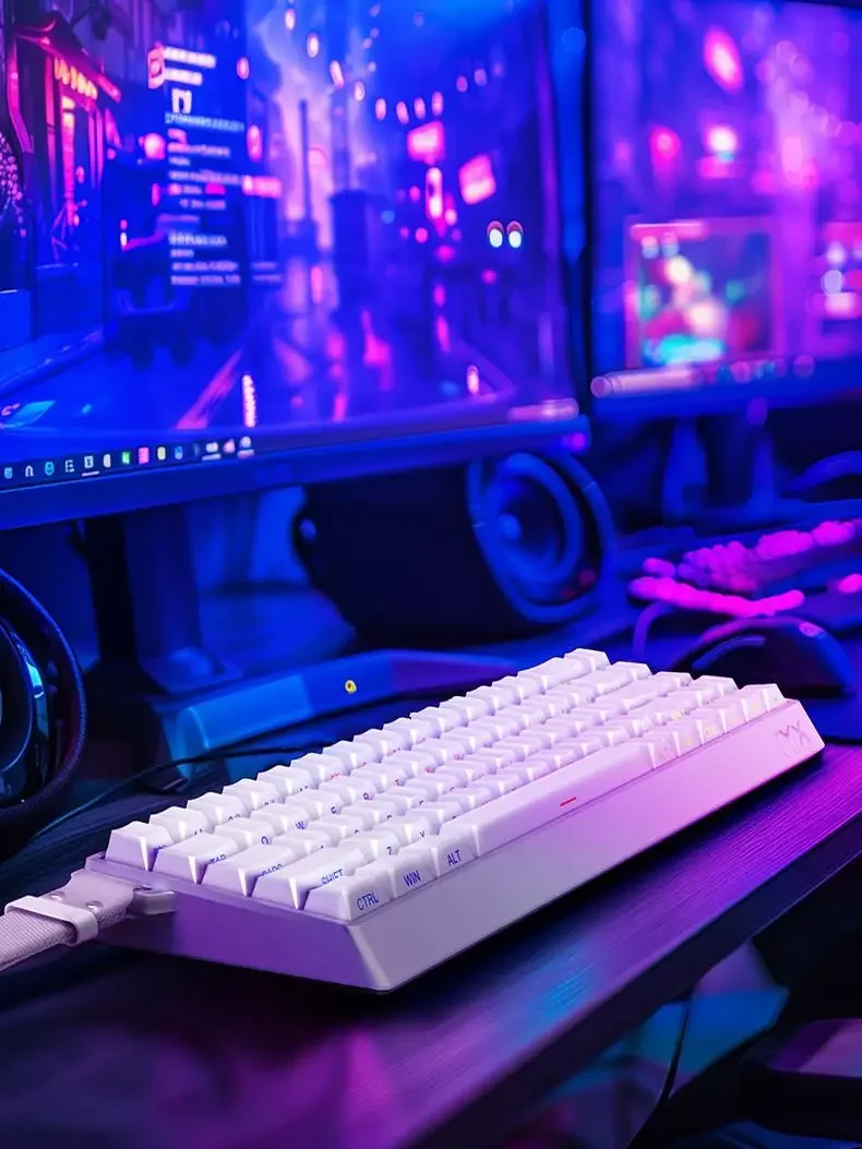 Imagem -06 - Iyx Alumínio Liga Interruptor Magnético Teclado Gatilho Rápido Baixo Atraso Gaming Teclado pc Gamer Presentes Varolant 8k Mu68 Pro em Estoque