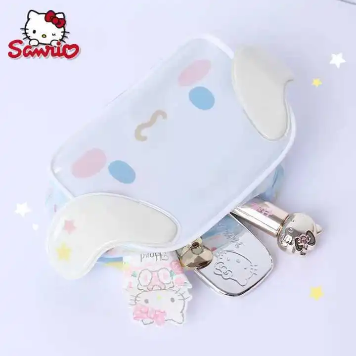 Hello Kitty Cosmetic Bag My Melody Makeup Case cannella Dog Pudding Dog Little Twin Star Cosmetic Box Sanrio portamonete Pencil