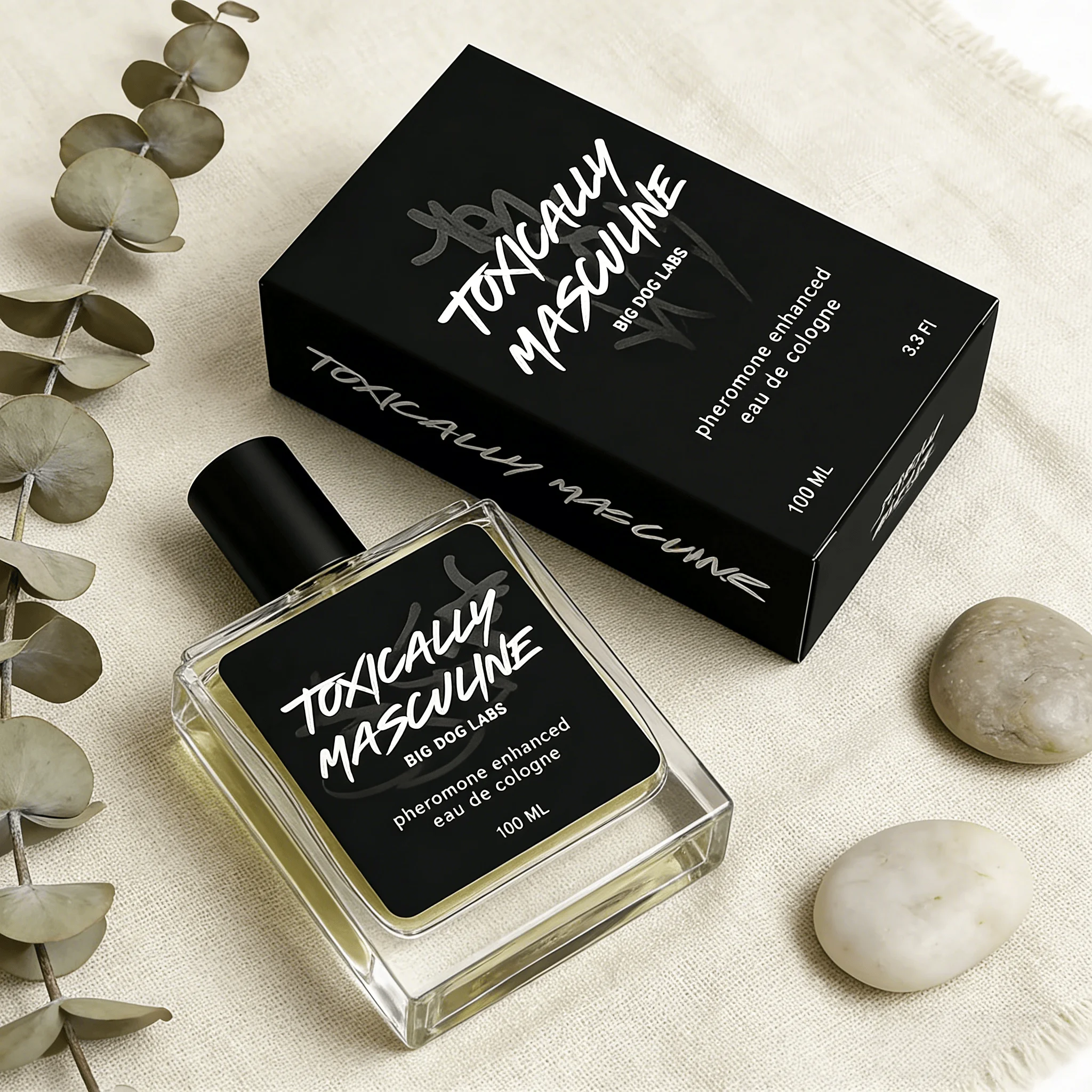

Toxically Masculine Men's Pheromone Infused Cologne, Long-Lasting Freshness, Premium Men's Eau de Toilette, Perfect Gift for Him