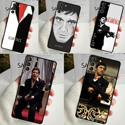 Scarface Al Pacino Tony Montana Case For Samsung Galaxy S22 S23 S24 Ultra Note 20 10 S8 S9 S10 Plus S21 S20 FE Soft Cover