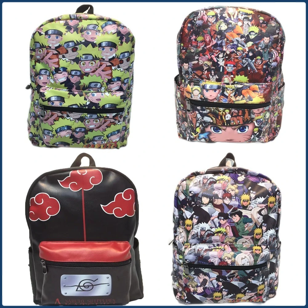 

Anime Naruto Fashion Backpack Comfortable Lightweight and Large Capacity Schoolbag Portable Leisure Travel Backpack Kids Gifts