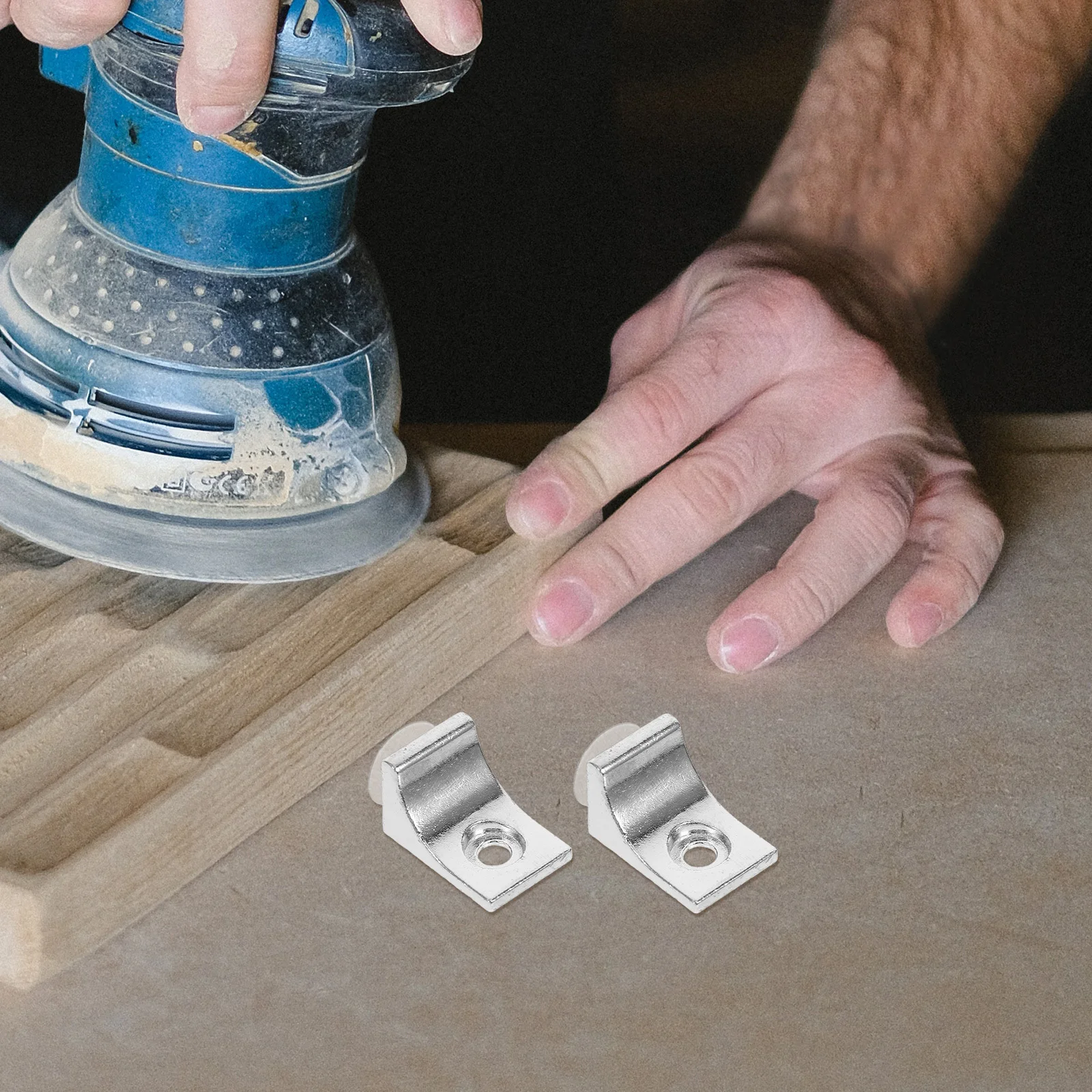 

20Pcs Zinc Alloy Angle Bracket Glass Shelf Fixing Heavy Duty L Brackets Wall Mounted Furniture Stabilizer Corner Brace