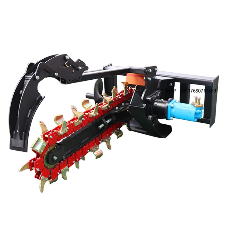 High Quality Farm Machinery Micro Trenching Digging Machine Mini Trencher for Ditching Planting