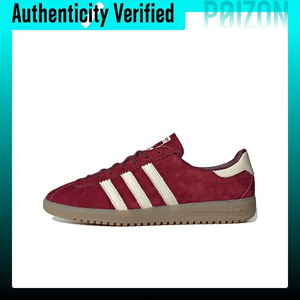 Adidas Originals Bermuda Skate Shoes Unisex Low-top Red IE7426