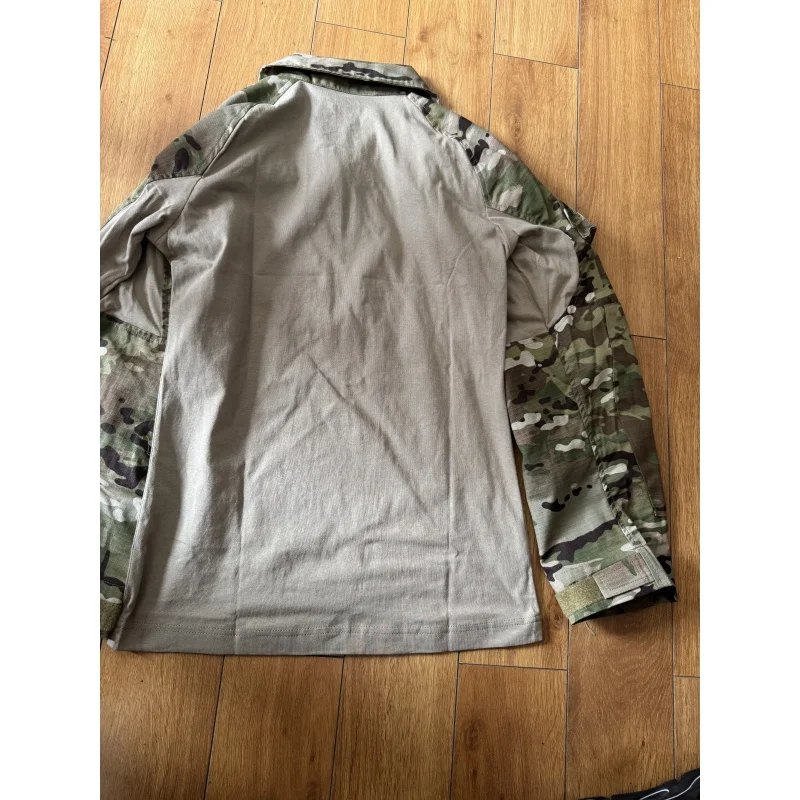 Tactical T-shirt G3 frog suit American combat suit top MC all terrain multi pocket camouflage long sleeved T-shirt