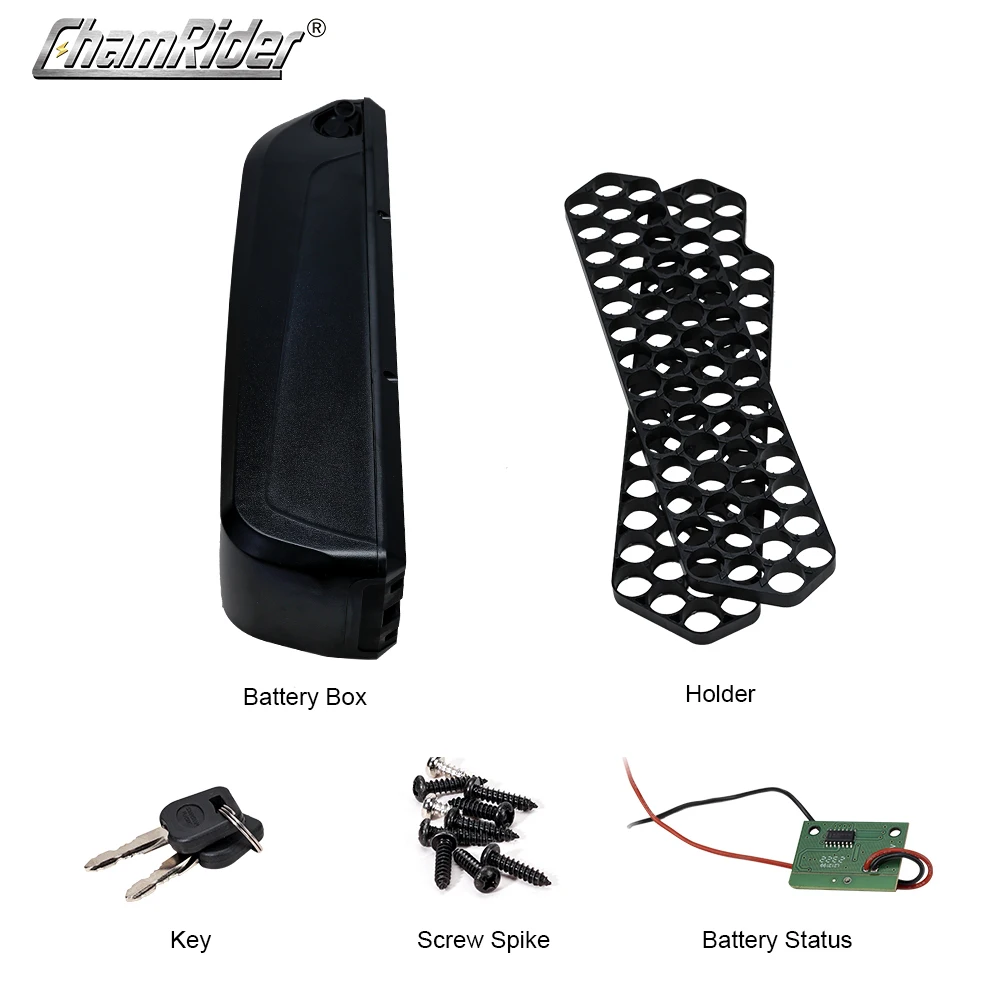 ChamRider G70 Battery Box HaiLong downtube Battery Down Tube Battery Case 18650 Cells 10S7P 13S5P 14S5P