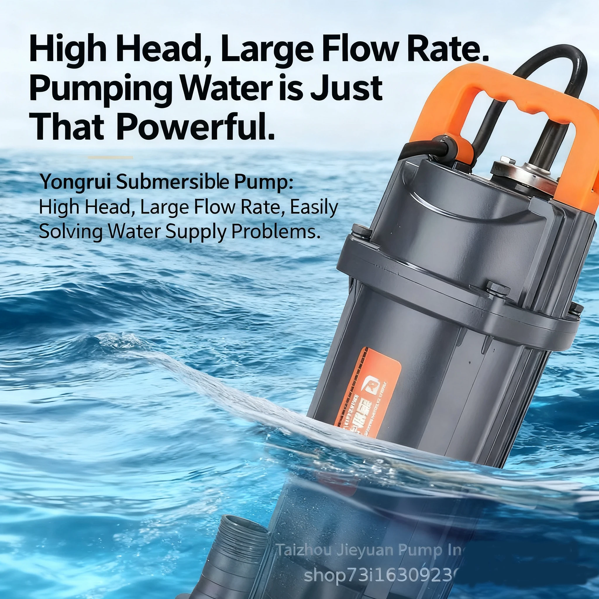 370/550/750/1100/1500W Nieuwe QDX Agrarische Dompelpomp voor Landbouw 220V High Flow Huishoudelijke Kleine Goed Waterpomp