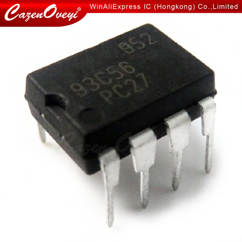 10pcs/lot AT93C56 93C56 DIP-8 In Stock