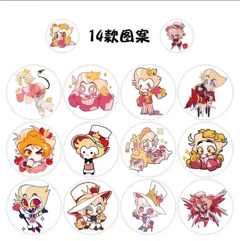 500Pc/Roll Cartoon Sticker Circle Kids Stickers For Journaling Laptop Acg Envelope Scrapbook Car Motorcycle Decal view 2