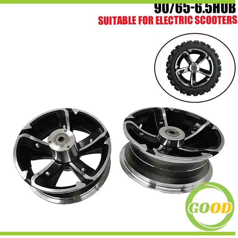 

For 90/65-6.5 110/50-6.5 Tyre Electric Scooter Accessories 6.5 Inch Front or Rear Alloy Hub