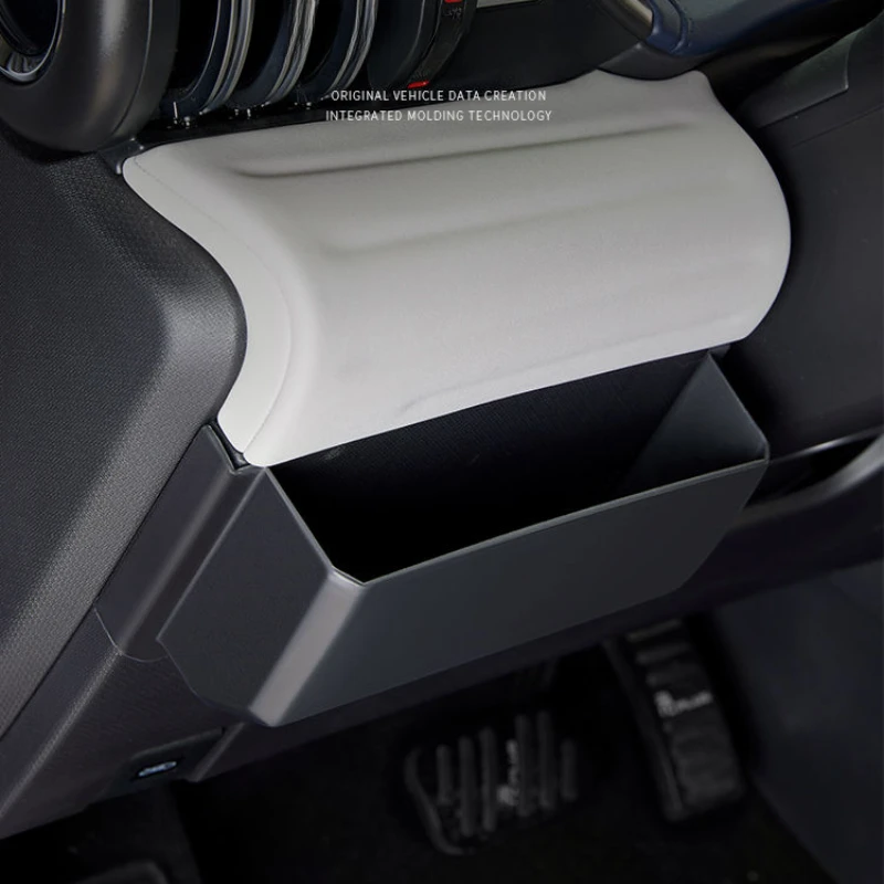 Geeignet für BYD ATTO3 Yuan PLUS, Aufbewahrungsbox unter dem Lenkrad, Aufbewahrungstasche, Auto-Aufbewahrungsbox. – Detail 3