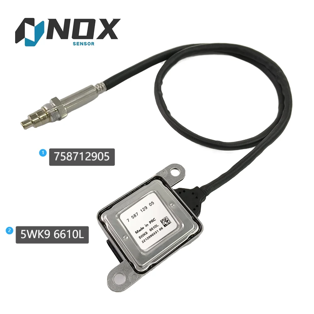 

758712905 NOX SENSOR 5WK9 6610L Nitrogen OXIDE SENSO For NGK Probe 11787587129 11787582327 High Quality Chip For B-MW E-series