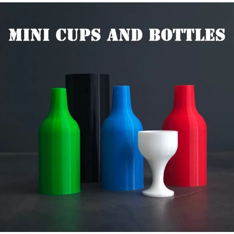 

Мини-чашки и бутылки, классические фокусы, иллюзии, трюки, фокусник, сценическая магия, реквизит, вечерние шоу для начинающих, иллюзии