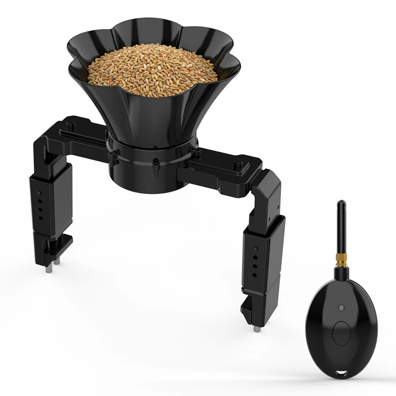 

Portable Bait Boat Rotating Spreader with Adjustable Length and Height: Electric Wireless Remote-Controlled Bait Spreader