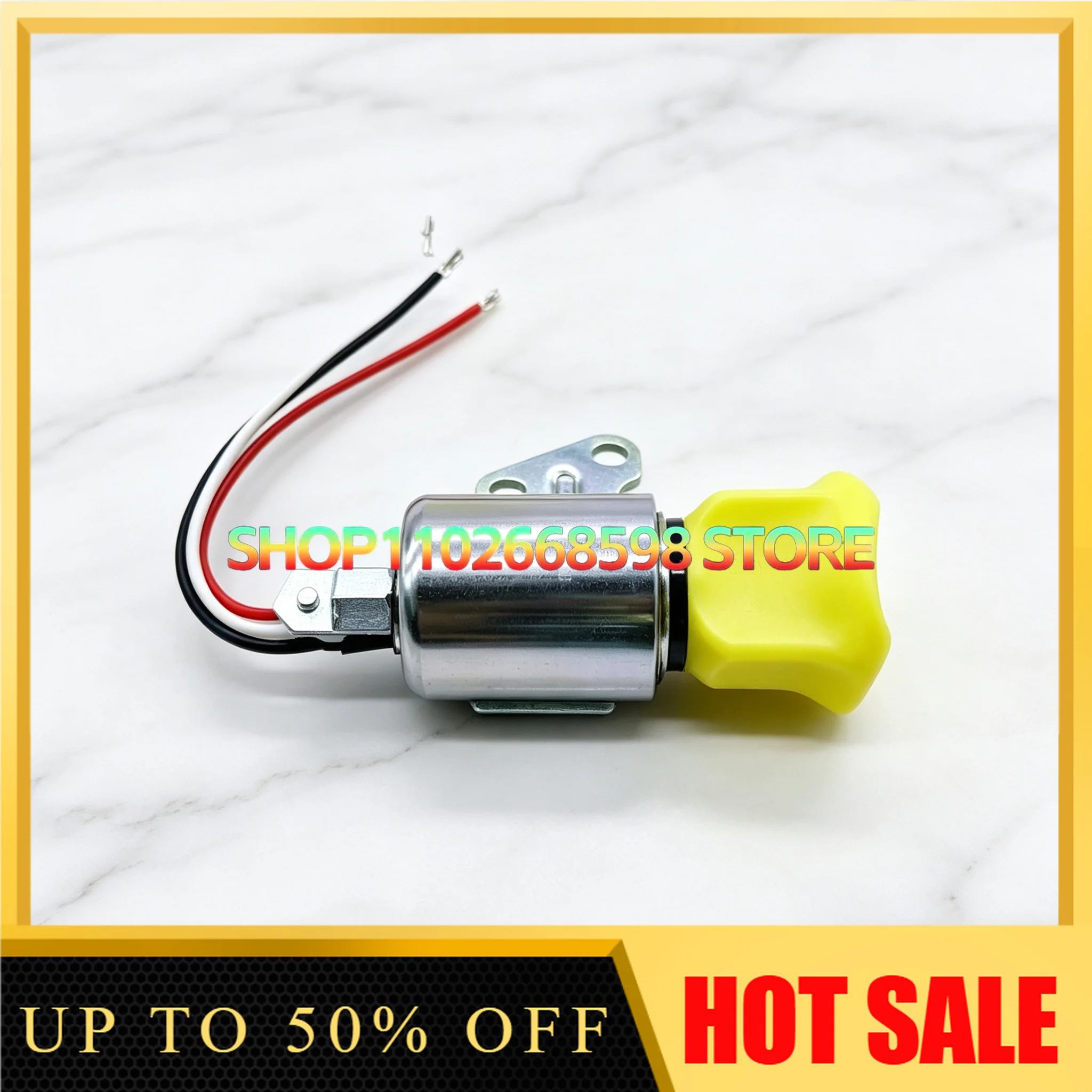 Excavator Accessories Engine Flameout Solenoid Valve 12V Flameout Switch 1756ES-12SULB1S5