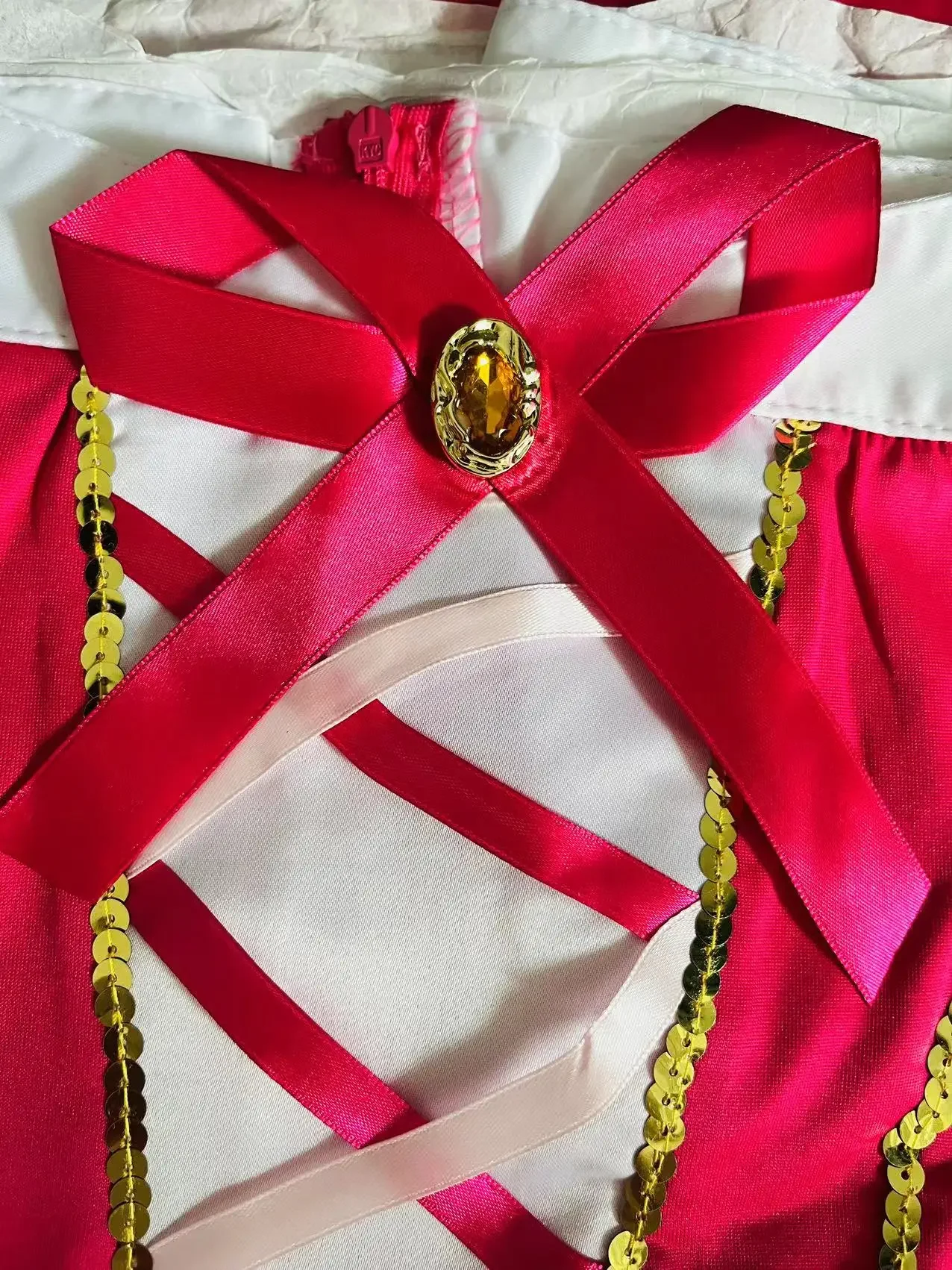 2025 เครื่องแต่งกายสําหรับผู้ใหญ่ผู้หญิงดีลักซ์สีชมพู Sleeping Beauty Princess Aurora เครื่องแต่งกายที่งดงามสําหรับปาร์ตี้ฮาโลวีนชุดแฟนซี