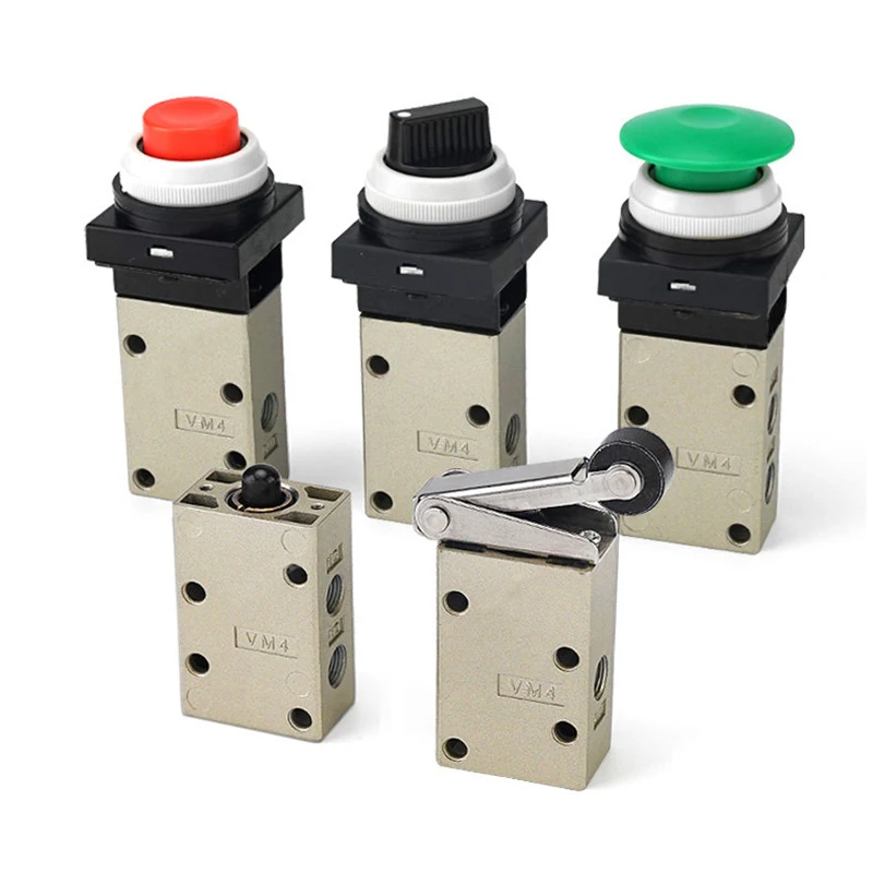 VM430 Pneumatic Mechanical Valve 3 Way Machine controlled valve VM430-01-00 VM430-01-30G VM430-01-32G VM430-01-33 VM430-01-34B