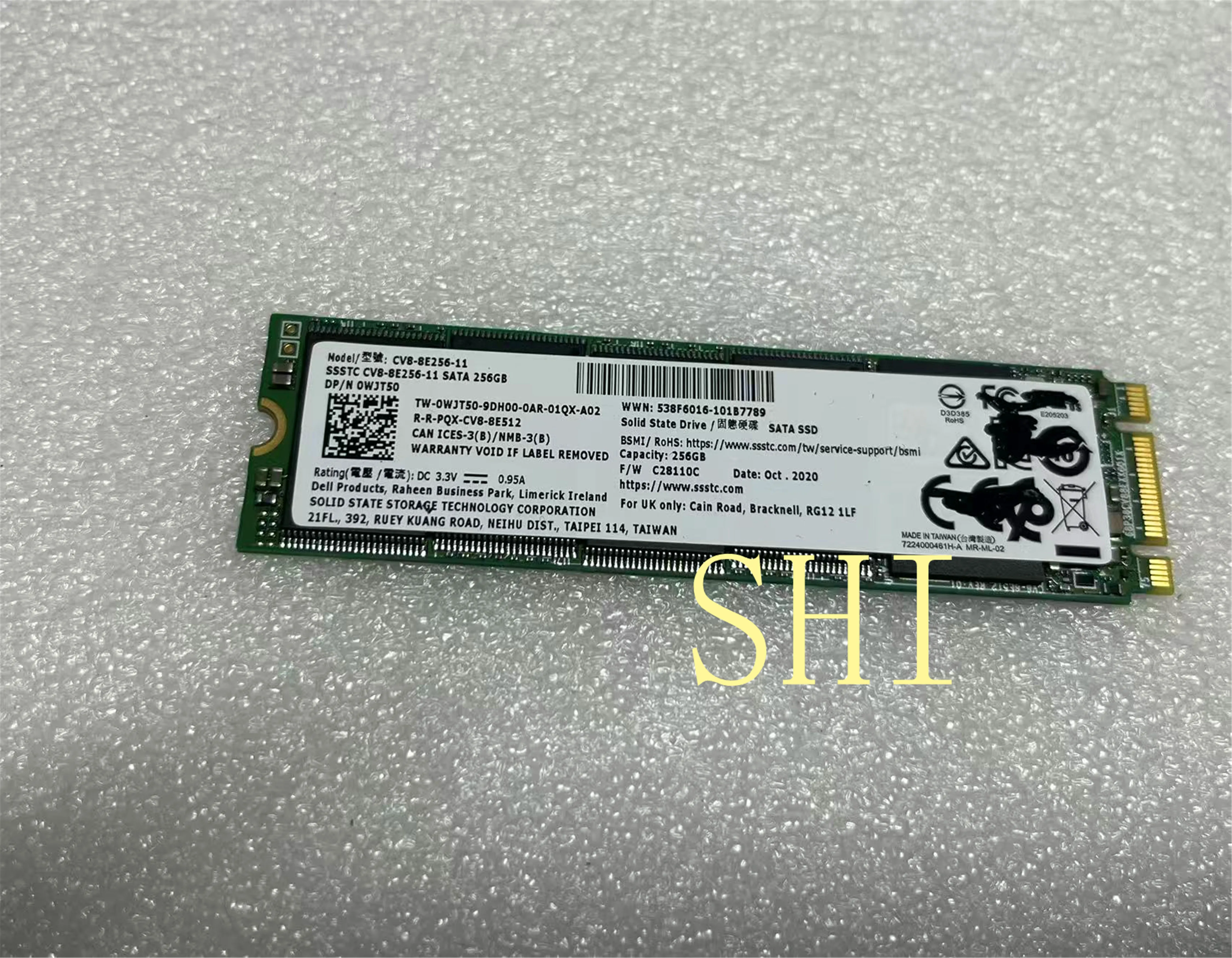 

Твердотельный накопитель MSATA PM871 128G 256GB для ноутбуков, бесплатная доставка