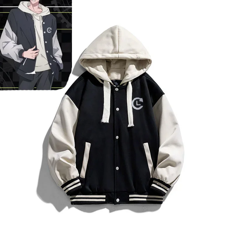 Anime Click Charles Cheng Xiaoshi Cosplay Kostüm Baseballjacke Herren Oberbekleidung Uniform