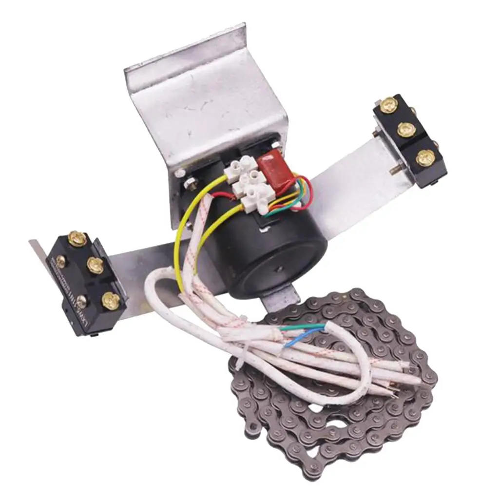 110V Industrial Chain Incubator Motor Automatic Egg Turning System for Hatching Chicks Small Egg