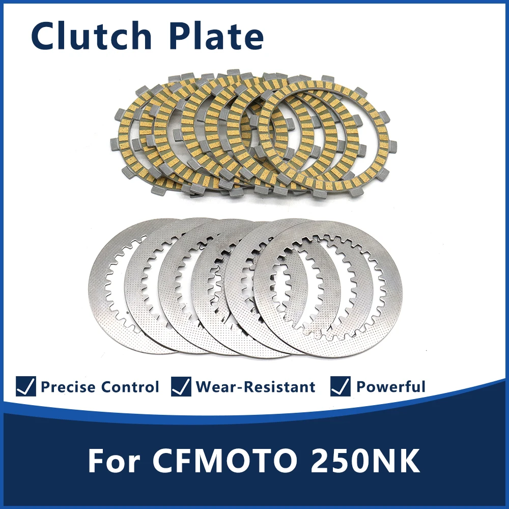 

For CFMOTO 250NK 250 NK NK250 CF250NK Motorcycle Clutch Friction Disc Steel Plate Kits Accessories