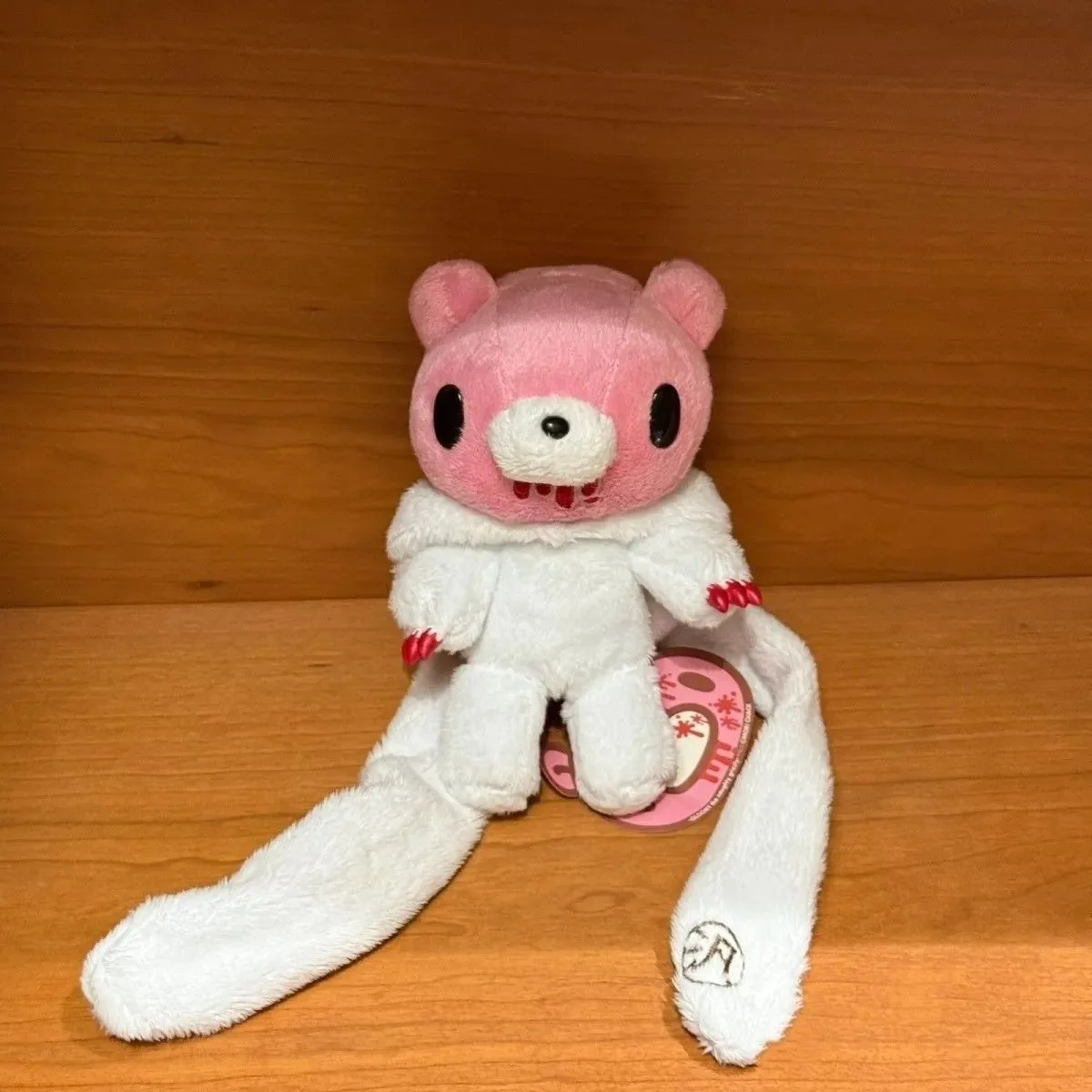 Cute Gloomy Bear Plush Toy Keychain Cartoon Figure Cross-Dressing Rabbit Dolls Bag Accessories Girls Birthday Gift