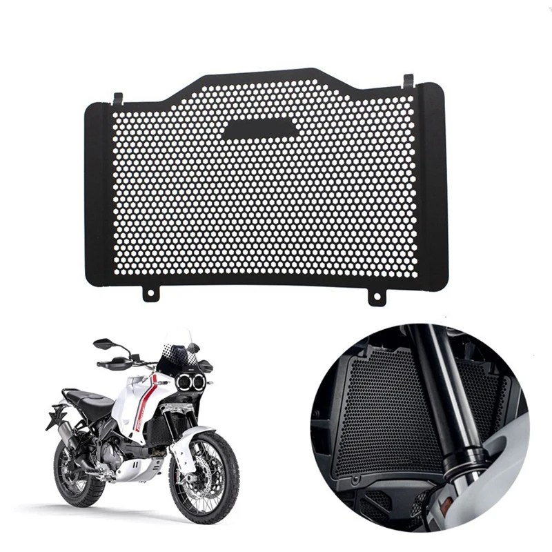 Motorcycle Radiator Guard Protector Oil Cooler Protection Motorcycle Accessories For DUCATI DESERTX DESERT X 2022-2023