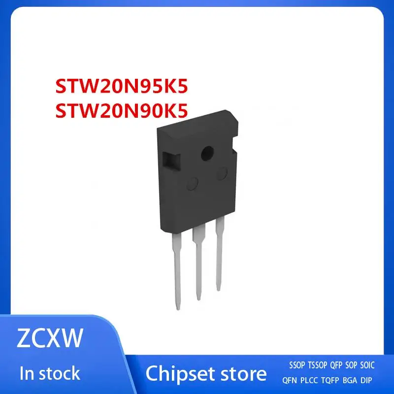 10PCS/LOT  STW20N95K5 20N95K5 STW20N90K5 20N90K5 TO-247 20A 900V