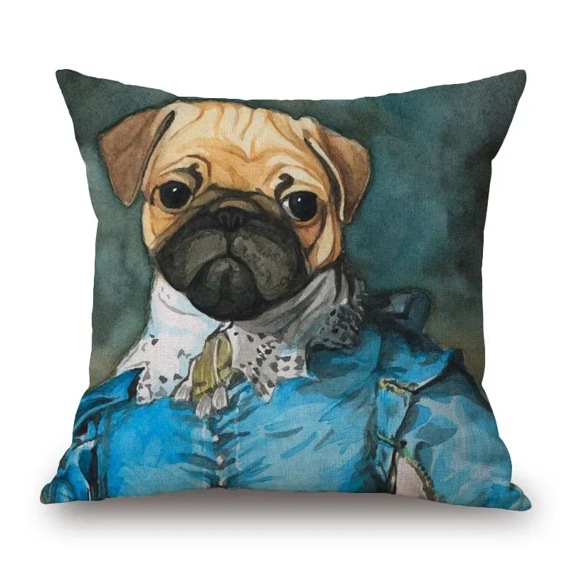Nordic Fashion Animal Cartoon Printing Cushion Cover Sofa Decoration Pillowcase Bedroom pillow cases throw pillow covers40x40cm