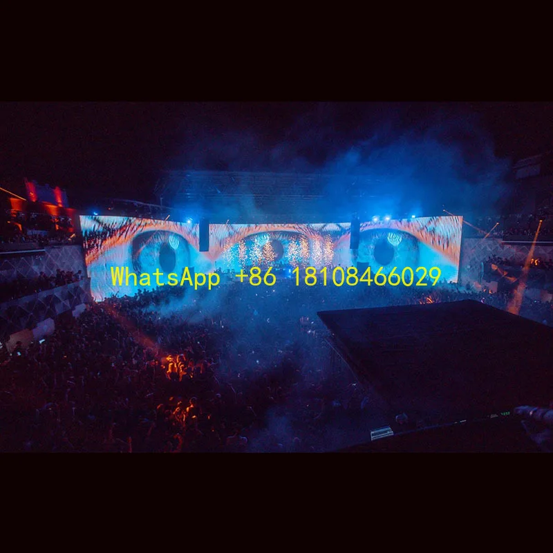 

Горячая распродажа 2024, модный, высокая яркость, 4600 нит, внутренний и наружный, полностью светодиодный дисплей для аренды на сцене, экран