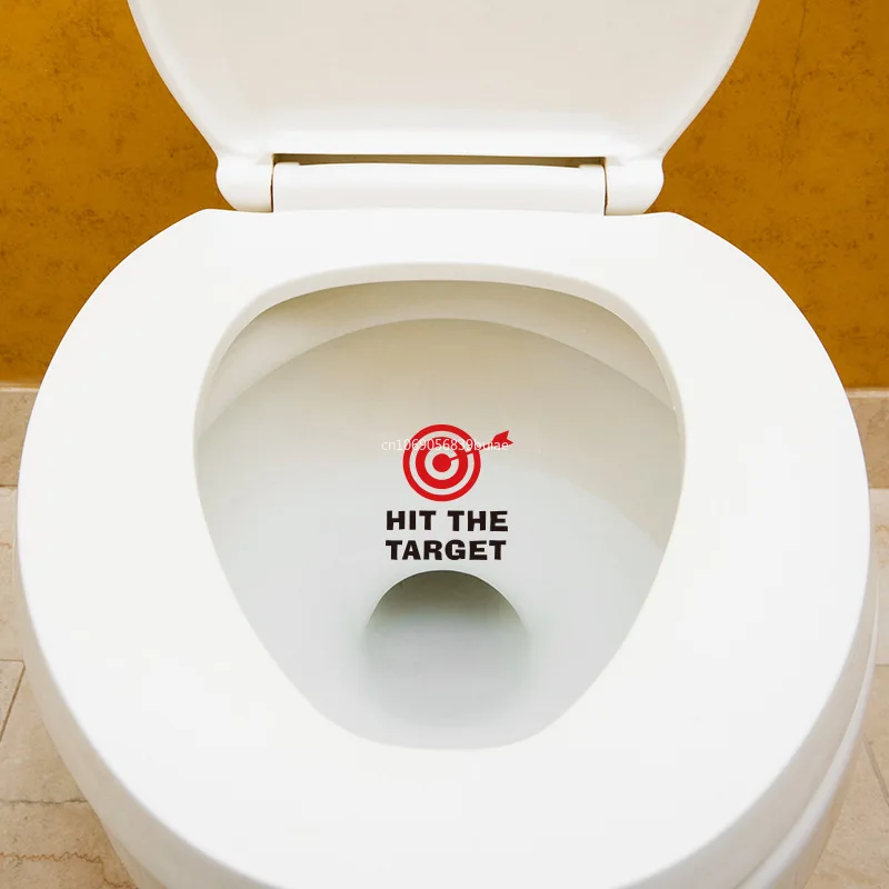1Pc Toiletsticker Zindelijkheidstraining Richt Op Verwijderbare Bullseye Doelwit Richtsticker Muur Vinyl Posters Voor Thuis Badkamerdecoratie
