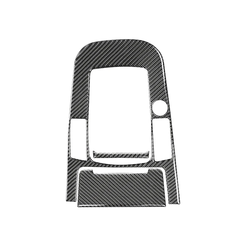 For Audi A4 B8 A5 Q5 2009-2018 Interior Accessories Carbon Fiber Car Console Gear Shift Panel Decoration Cover Trim Sticker