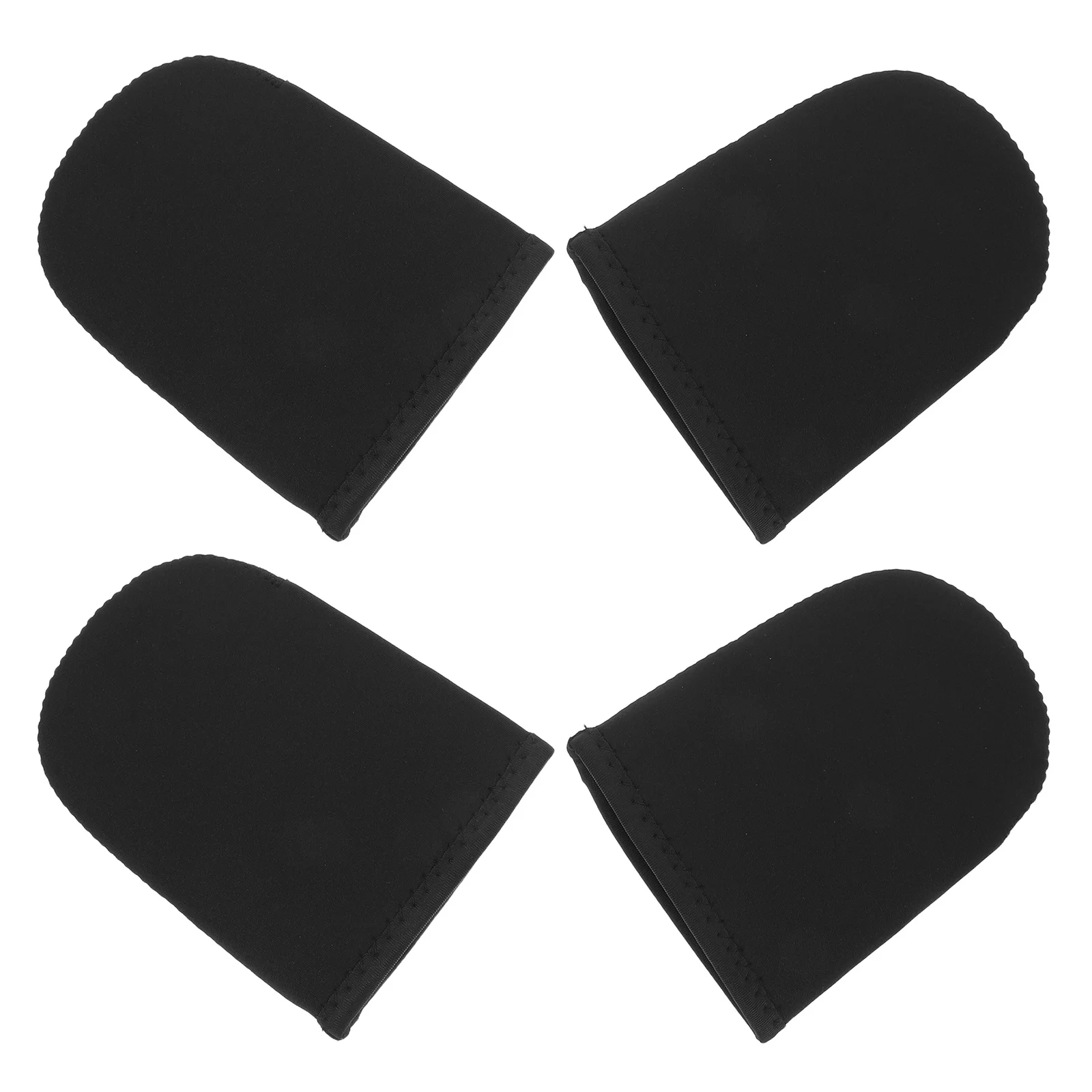 

2 Pairs Neoprene Insulated Boot Toe Covers Skiing Foot Warmers For Men Women Camping Cycling Walking Winter Outdoor Reusable