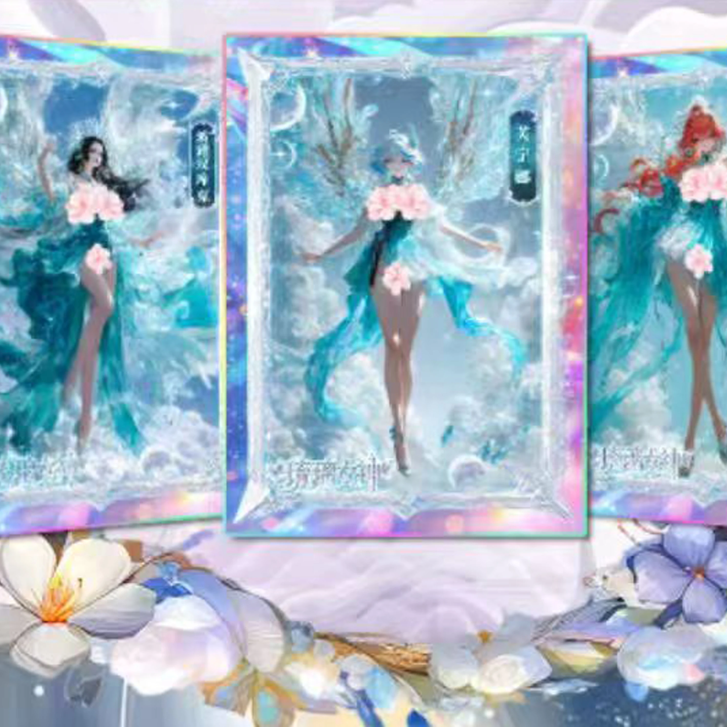 Ultima storia della dea all'ingrosso [QING QING] A6 gioco collezione carta carta colore sexy hobby regalo animazione supplemento borsa bikini