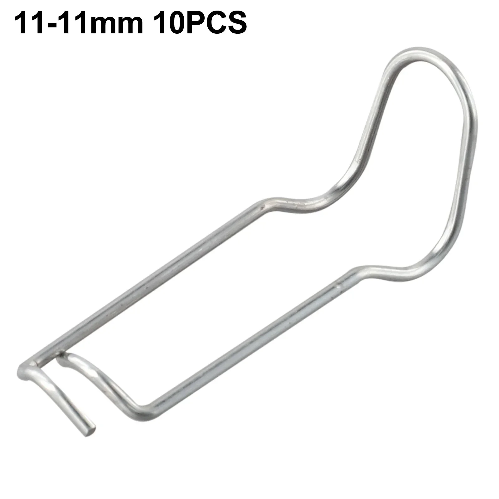 

10PCS Steel Wire Buckles Stainless Steel Greenhouse Clips Spring Wire Glazing Glass Frame Fixing Clamp Steel Wire Buckles