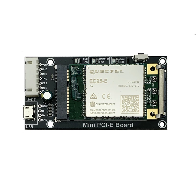 Mini PCI-E board USB UART Port for Quectel EP06-E EP06-A EC25-E EC25-AF EC25-A EC25-EC EC25-A EC25-AUX EC25-EUX EC25-AU Modem