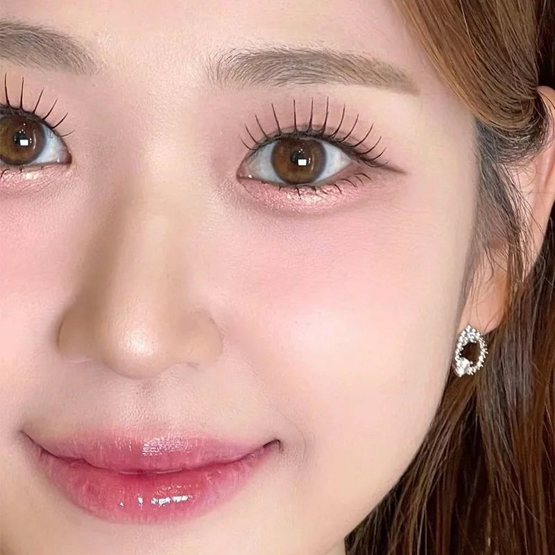 Faux cils en forme de U, manga coréen, bande fine et transparente, extension de cils croisés, réutilisable, groupe de filles, outil de maquillage naturel, 3 paires