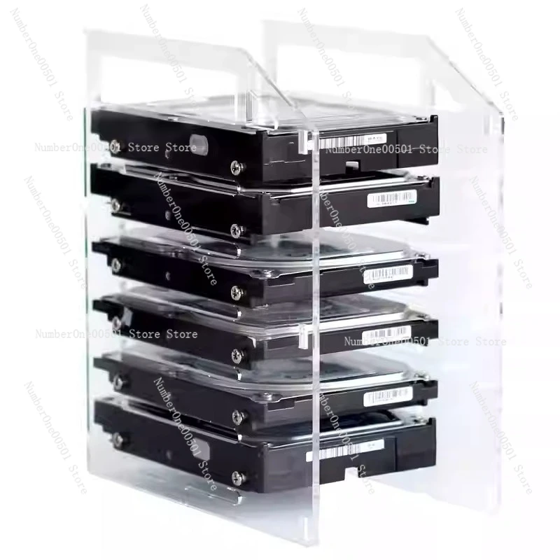 Desktop Computer Mechanical Hard Disk Rack 3.5 Inch Multi-disk Hard Disk Cage Bracket External Hard Disk Expansion Bracket